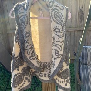 See and be seen tapestry vest.